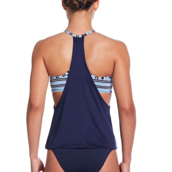 Nike Layered Tankini Swim Top - Picture 2 of 9